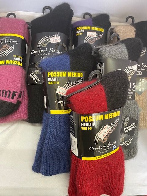 Possum Merion Comfort Socks - Shop online