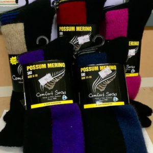 Comfort socks 334 possum merino ski socks