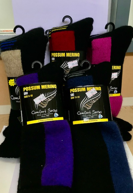 Comfort socks 334 possum merino ski socks
