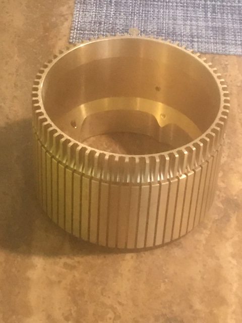 Brass Cylinder to fit NZAK, Autoknitter,Legare,Creelman Imperia etc