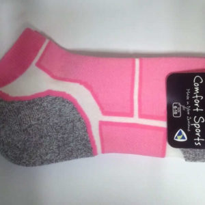 Comfort Sports - 500 Pink Size 11-13 (comfort Socks)