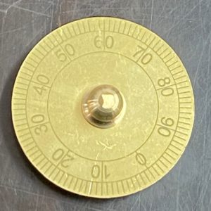 Brass Row Counter for Griswold and AKMC
