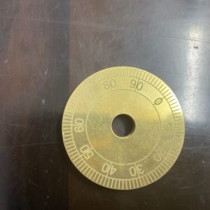 Brass Row Counter for Victoria