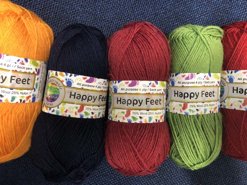 Countrywide Yarns HappyFeet Sock Yarn
