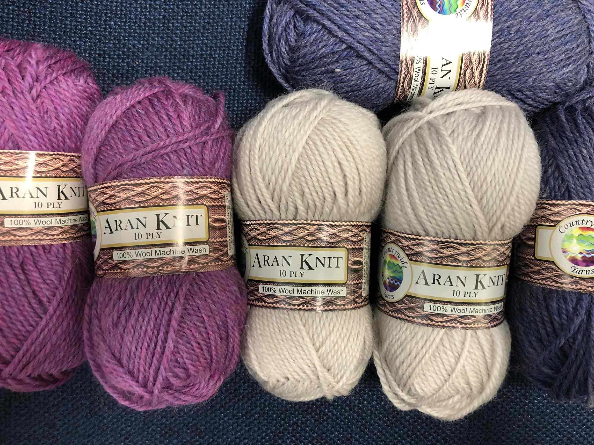 Countrywide Yarns Aran knit 10ply