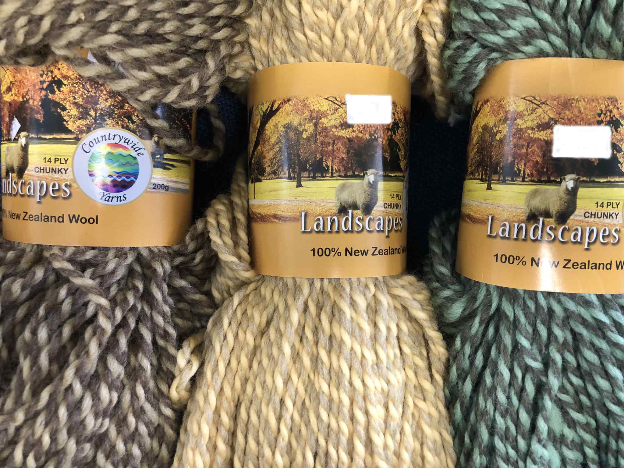 Countrywide yarns 14ply landscapes
